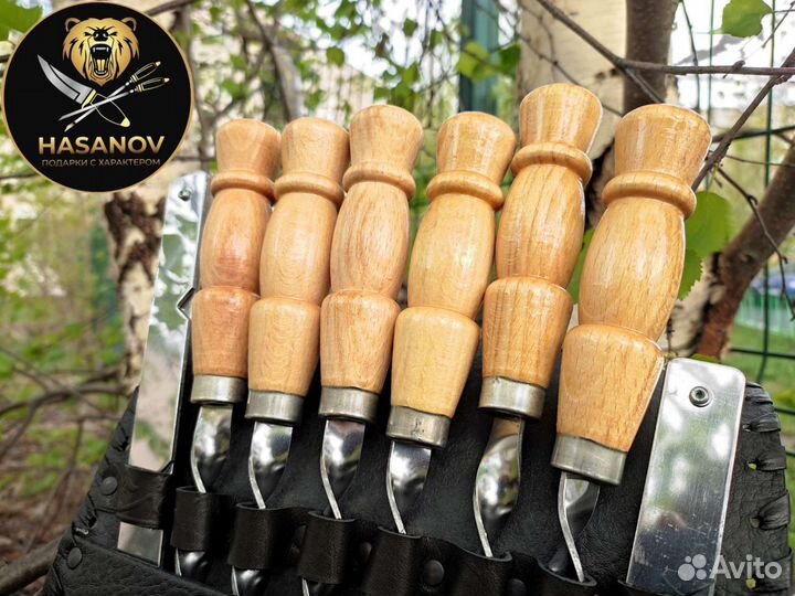 Набор шампуров в чехле