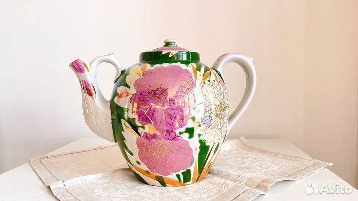 Чайник доливной Дулево 4,5л креманки Югославия