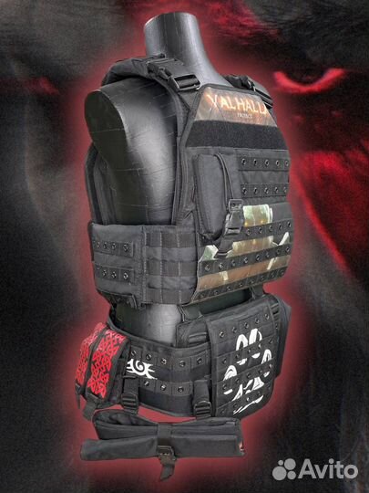 Бронежилет плитник черный