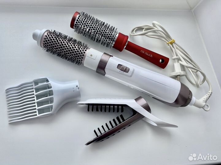 Фен щетка rowenta