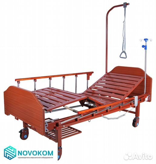 Кровать медицинская DB-7 (ме-2028Н-10) wood