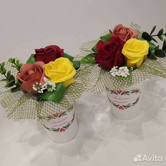 Букеты мыльные