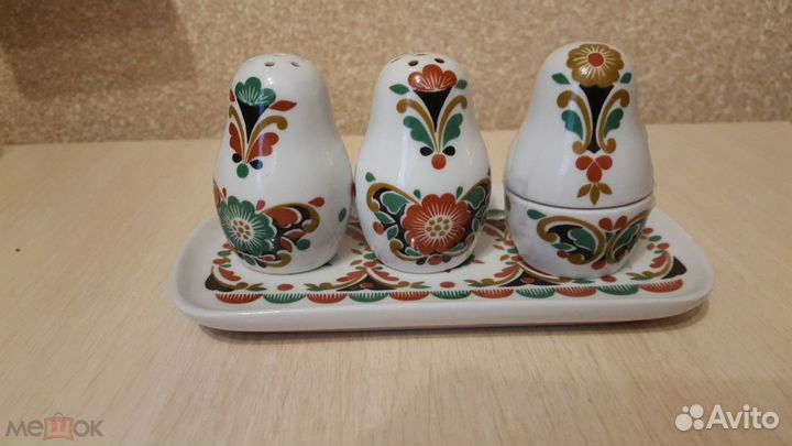 Набор винтажных солонок производство вербилки