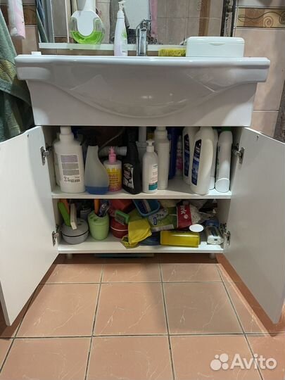 Тумба для ванной с раковиной