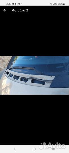 Накладка на капот mercedes w169