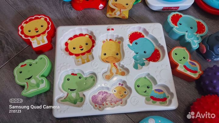 Развивающиеся игрушки пакетом от 6 мес fp chicco