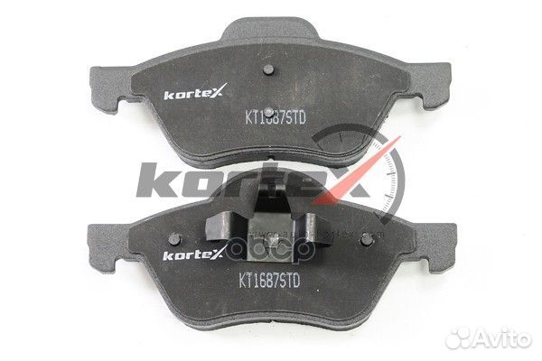 Колодки торм. KT1687STD kortex
