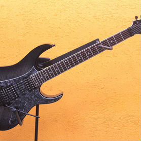 Ibanez RG350QMZ Transparent Gray Burst