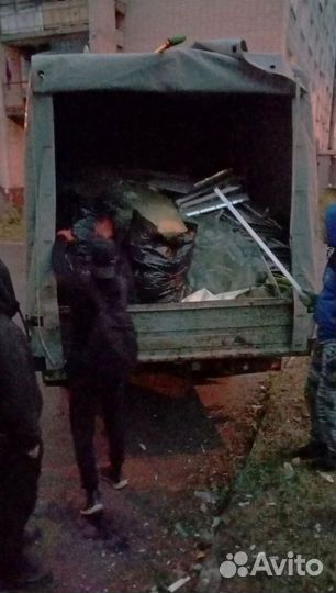 Вывоз мусора с грузчиками и без