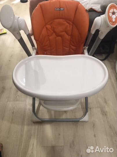 2в1 : Стул для кормления и качеля