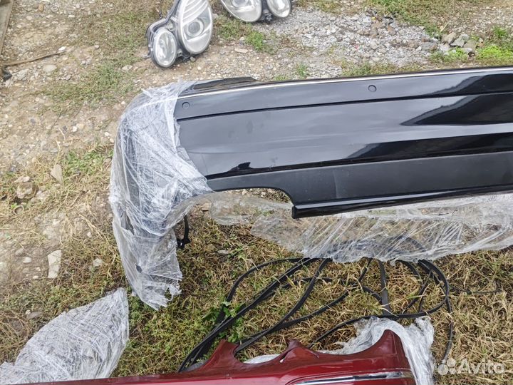 Задний бампер на мерседес 211амг