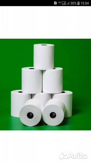 Лента чековая, термо