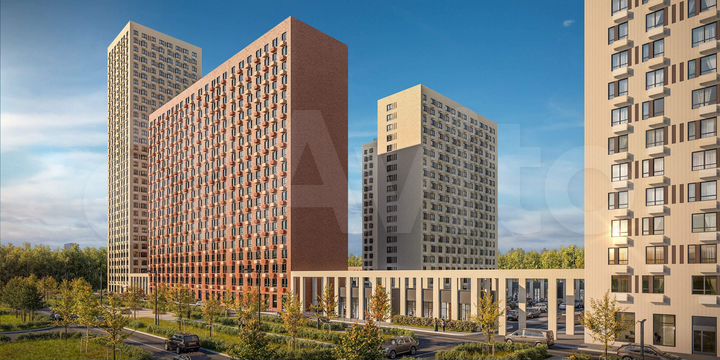 2-к. квартира, 54,5 м², 4/25 эт.