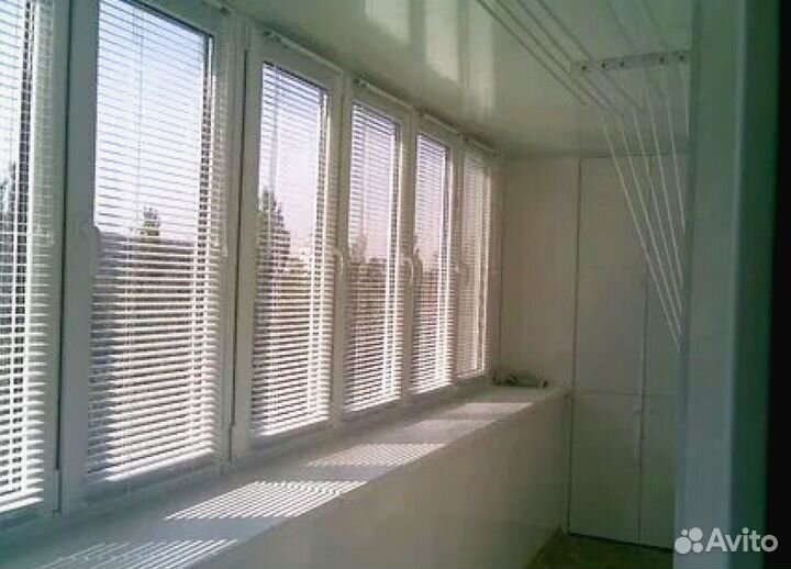 Остекление балконов и установка пластиковых окон