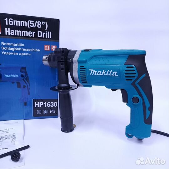 Ударная дрель makita hp1630