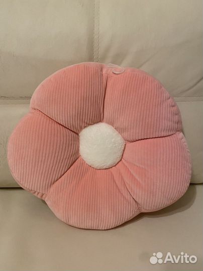 Подушка цветок декоративная, подушка сидушка