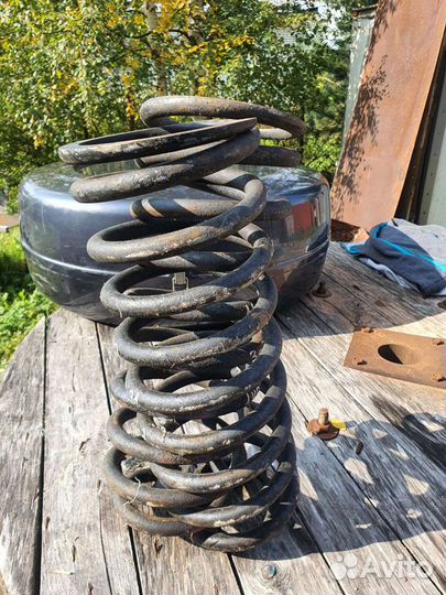 Усиленные пружины (HD) на Land Cruiser 80 81