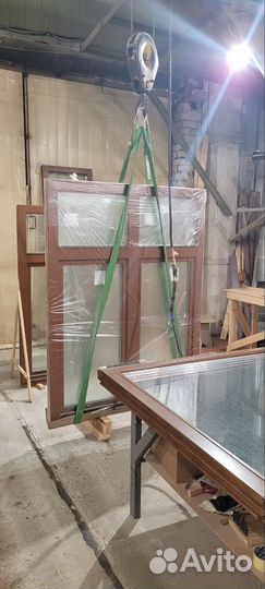 Деревянное евроокно