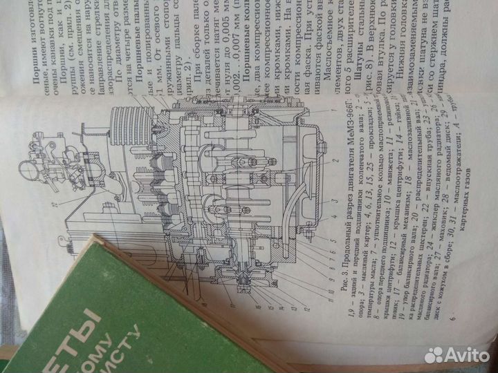 Запорожец заз 965, 966. Двигатели Мемз-966