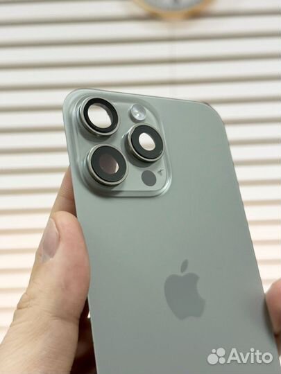 Оригинальная Крышка iPhone 16 Pro Max N. Titanium