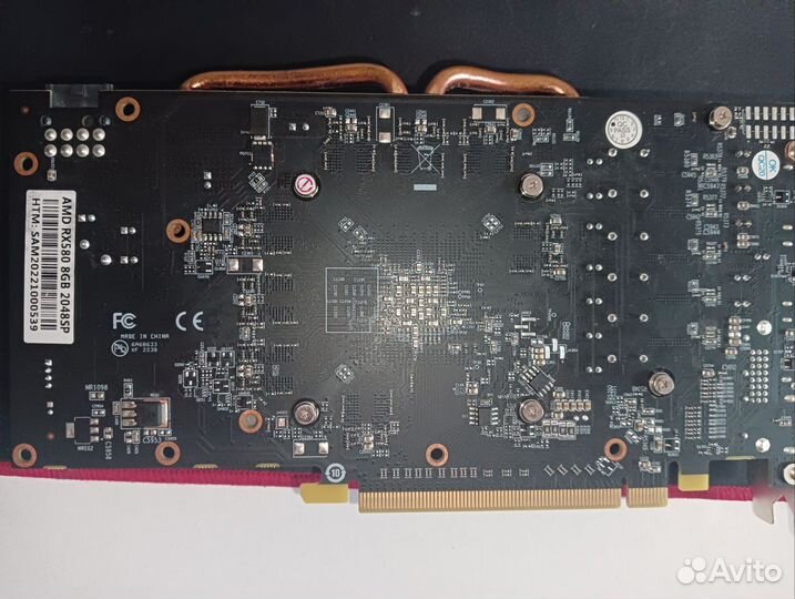 Видеокарта rx580 8gb