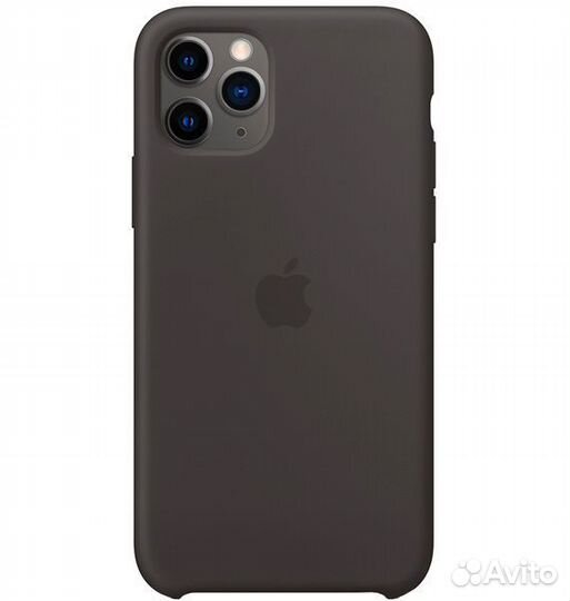 Силиконовый чехол для iPhone 11 PRO черный