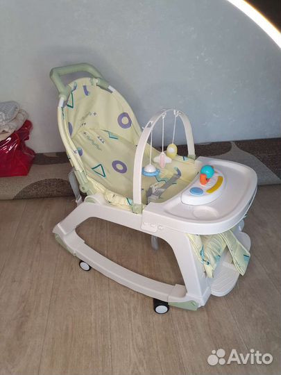 Детский стульчик шезлонг 4в1