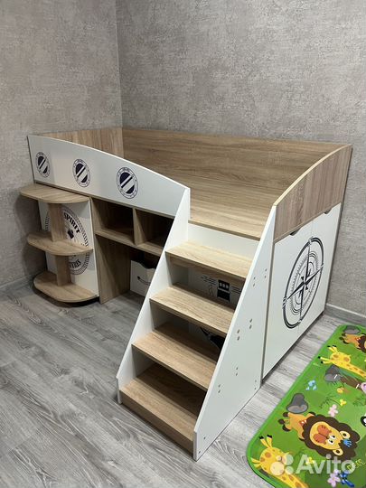 Детская кровать чердак
