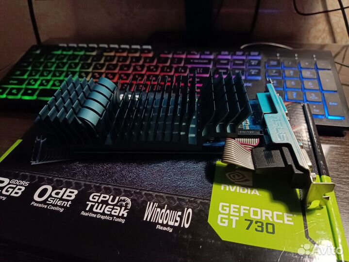 Видеокарта Asus GeForce GT 730 Silent LP