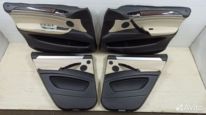Комплект дверных карт BMW X6 E71