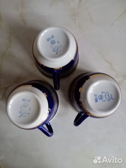 Фарфоровая кружка cobalt 