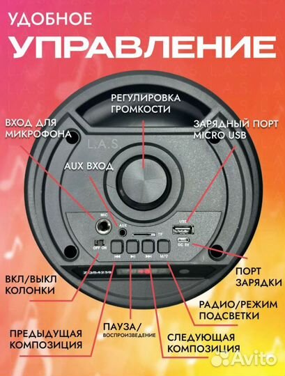 Колонка беспроводная