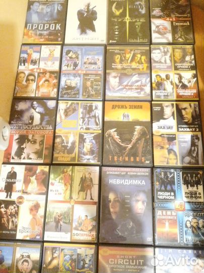 Видеофильмы на дисках для dvd