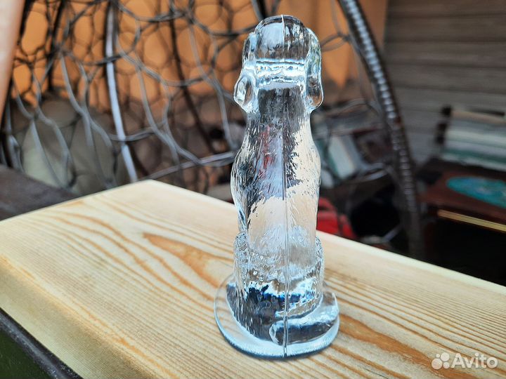 Хрустальная фигурка Собачка