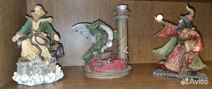 Волшебник дракон маг фентези статуэтки