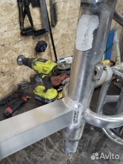 Ремонт велосипедных рам