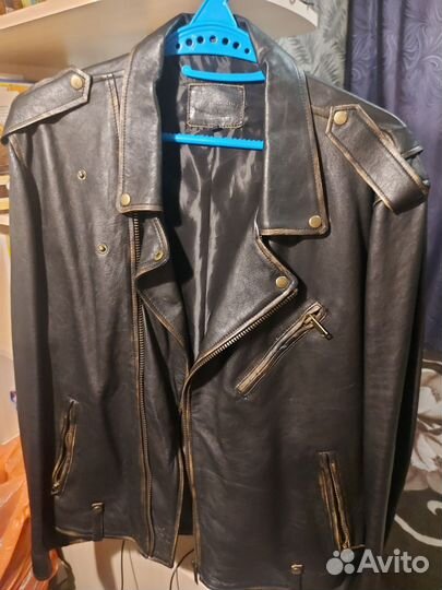 Bolongaro Trevor Plus biker leather jacket