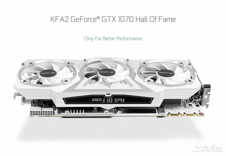 Видеокарта KFA2 HOF gtx 1070