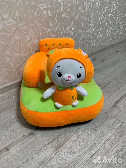 Детское мягкое кресло Зайка