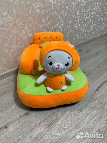 Детское мягкое кресло Зайка