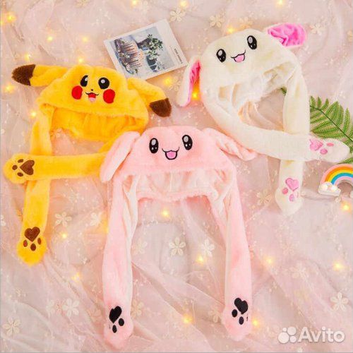 Шапочка с ушами