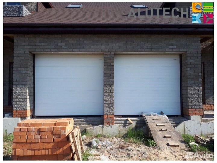 Секционные ворота alutech