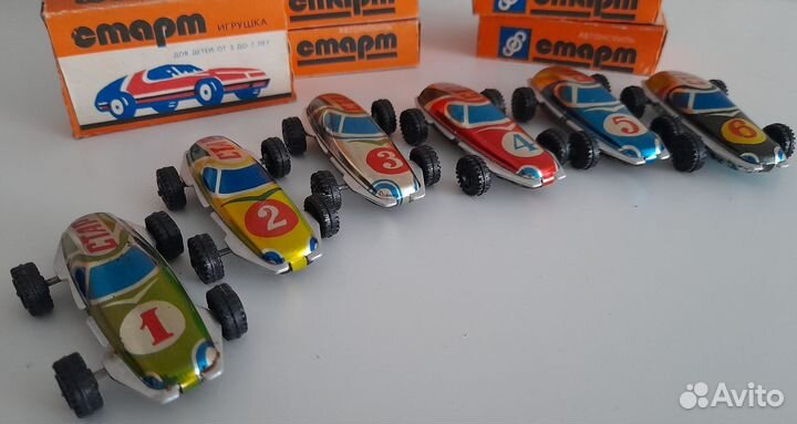 Жестяные игрушки -машинки СССР