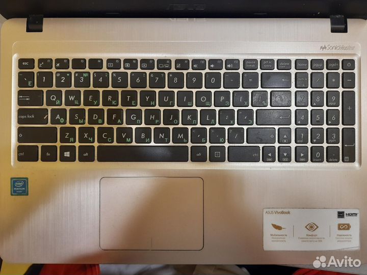 Ноутбук asus vivobook/Pentium N4200