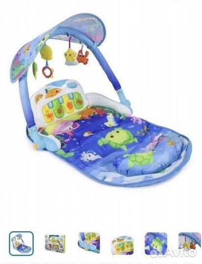 Развивающий коврик ELC Пианино