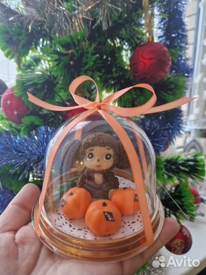 Чебурашка из мыла.Подарок