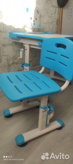 Растущая парта и стул Mealux