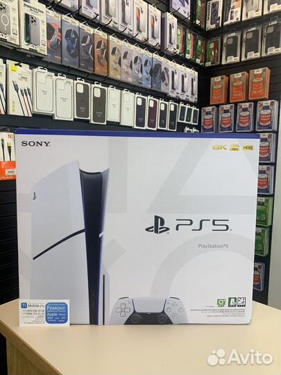 Sony playstation 5 slim с дисководом