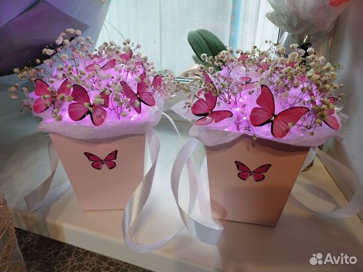 Букет из бабочек