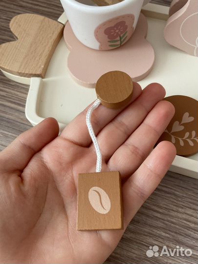 Чайный набор деревянный игрушка